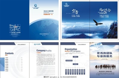 企業(yè)管理服務(wù)畫冊 賦能組織，驅(qū)動卓越